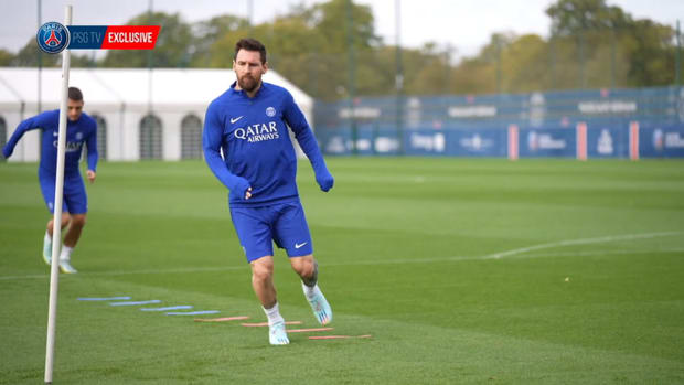 PSG training session before HaÏfa clash in UCL